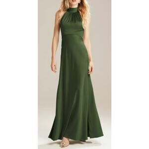 Chic Forest Green Maxi Dress